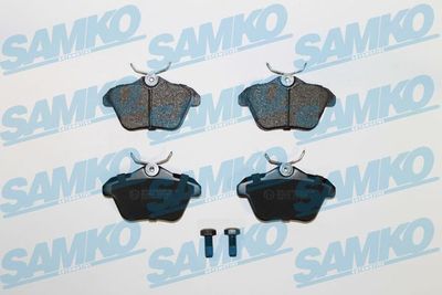 5SP298 SAMKO Комплект тормозных колодок, дисковый тормоз