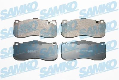 5SP2017 SAMKO Комплект тормозных колодок, дисковый тормоз