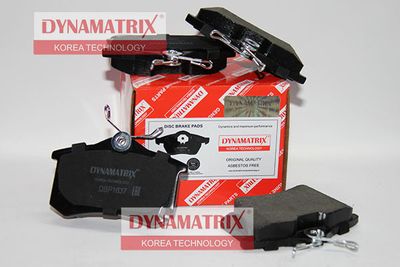DBP1637 DYNAMATRIX Комплект тормозных колодок, дисковый тормоз