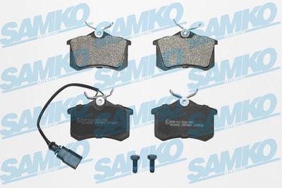 5SP980 SAMKO Комплект тормозных колодок, дисковый тормоз