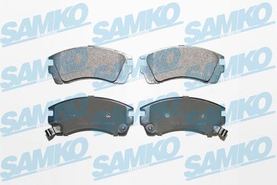 5SP1011 SAMKO Комплект тормозных колодок, дисковый тормоз