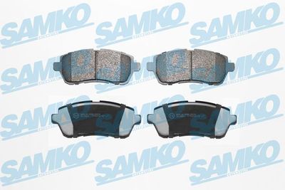 5SP2045 SAMKO Комплект тормозных колодок, дисковый тормоз