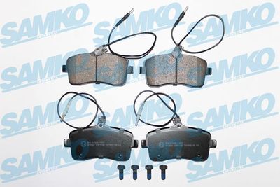 5SP1196 SAMKO Комплект тормозных колодок, дисковый тормоз