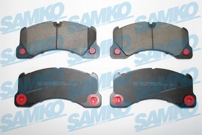 5SP1754 SAMKO Комплект тормозных колодок, дисковый тормоз