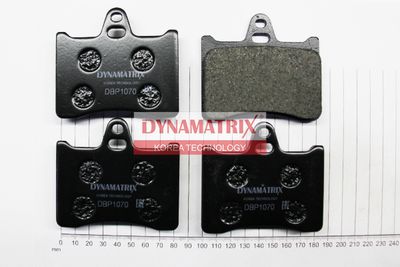 DBP1070 DYNAMATRIX Комплект тормозных колодок, дисковый тормоз