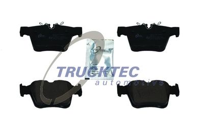 0235518 TRUCKTEC AUTOMOTIVE Комплект тормозных колодок, дисковый тормоз