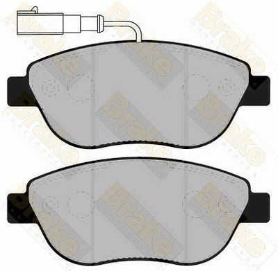 PA1307 Brake ENGINEERING Комплект тормозных колодок, дисковый тормоз