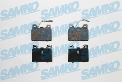 5SP131 SAMKO Комплект тормозных колодок, дисковый тормоз