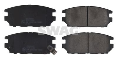 80916756 SWAG Комплект тормозных колодок, дисковый тормоз