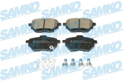 5SP2251 SAMKO Комплект тормозных колодок, дисковый тормоз