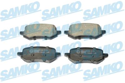 5SP2265 SAMKO Комплект тормозных колодок, дисковый тормоз