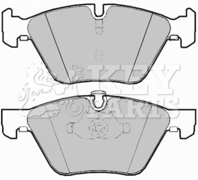 KBP1948 KEY PARTS Комплект тормозных колодок, дисковый тормоз