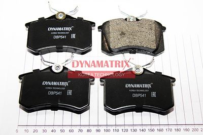 DBP541 DYNAMATRIX Комплект тормозных колодок, дисковый тормоз