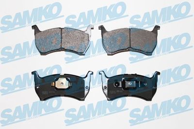 5SP368 SAMKO Комплект тормозных колодок, дисковый тормоз