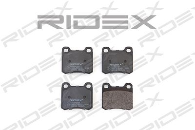 402B0131 RIDEX Комплект тормозных колодок, дисковый тормоз