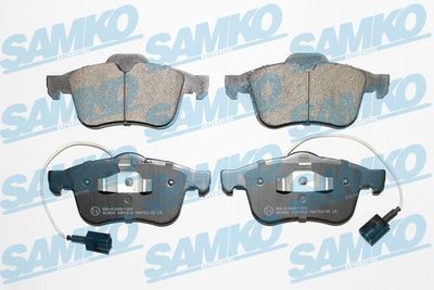 5SP1612 SAMKO Комплект тормозных колодок, дисковый тормоз