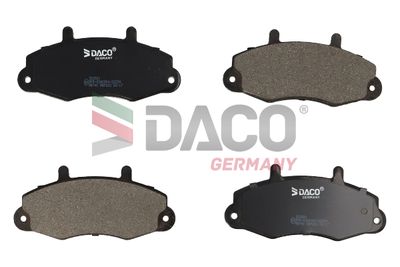 322521 DACO Germany Комплект тормозных колодок, дисковый тормоз
