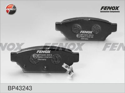 BP43243 FENOX Комплект тормозных колодок, дисковый тормоз