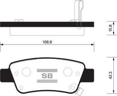 FBP1568 FI.BA Комплект тормозных колодок, дисковый тормоз