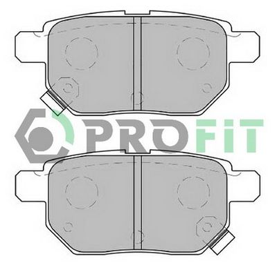 50002013 PROFIT Комплект тормозных колодок, дисковый тормоз