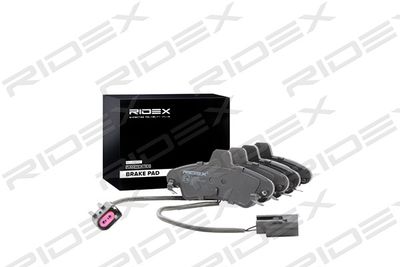 402B0360 RIDEX Комплект тормозных колодок, дисковый тормоз