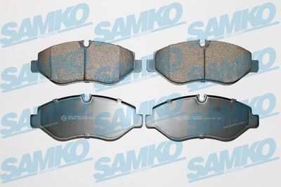 5SP1275 SAMKO Комплект тормозных колодок, дисковый тормоз