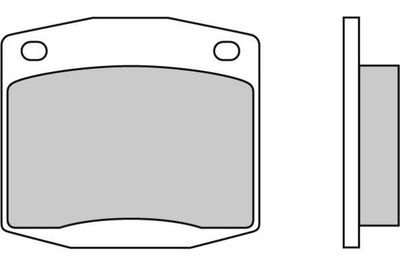 120116 E.T.F. Комплект тормозных колодок, дисковый тормоз