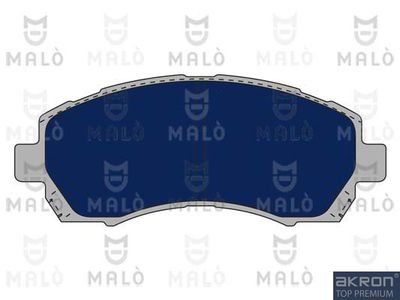 1050704 AKRON-MALÒ Комплект тормозных колодок, дисковый тормоз
