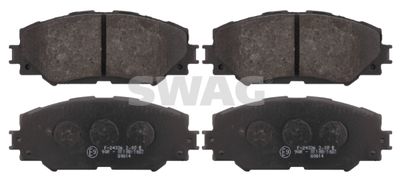81916650 SWAG Комплект тормозных колодок, дисковый тормоз