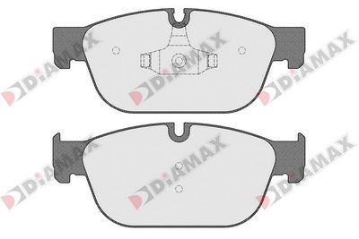 N09258 DIAMAX Комплект тормозных колодок, дисковый тормоз