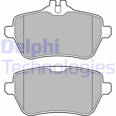 LP2659 DELPHI Комплект тормозных колодок, дисковый тормоз