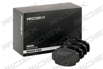 402B1106 RIDEX Комплект тормозных колодок, дисковый тормоз