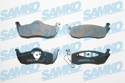 5SP1405 SAMKO Комплект тормозных колодок, дисковый тормоз