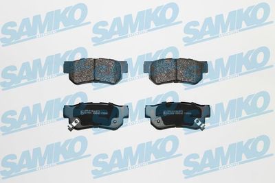 5SP848 SAMKO Комплект тормозных колодок, дисковый тормоз