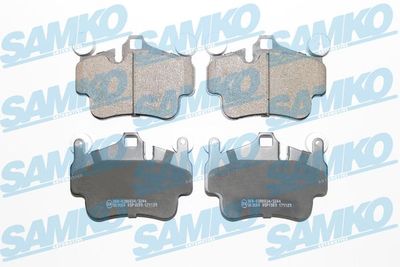5SP1559 SAMKO Комплект тормозных колодок, дисковый тормоз