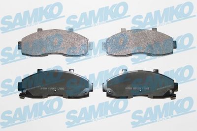 5SP1020 SAMKO Комплект тормозных колодок, дисковый тормоз