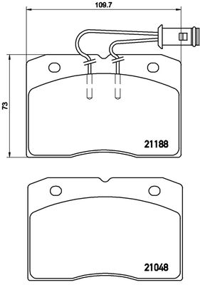 FK20179 KAISHIN Комплект тормозных колодок, дисковый тормоз