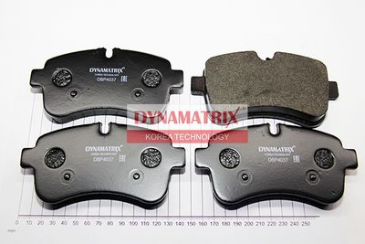 DBP4047 DYNAMATRIX Комплект тормозных колодок, дисковый тормоз
