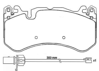 P50127 BREMBO Комплект тормозных колодок, дисковый тормоз