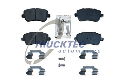 0235449 TRUCKTEC AUTOMOTIVE Комплект тормозных колодок, дисковый тормоз