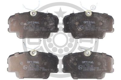 BP09304 OPTIMAL Комплект тормозных колодок, дисковый тормоз