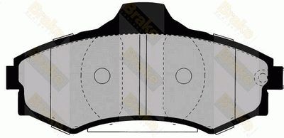 PA1354 Brake ENGINEERING Комплект тормозных колодок, дисковый тормоз