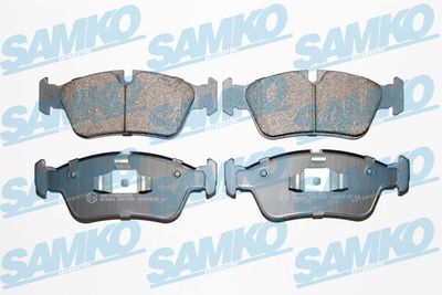 5SP1250 SAMKO Комплект тормозных колодок, дисковый тормоз