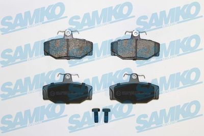 5SP217 SAMKO Комплект тормозных колодок, дисковый тормоз