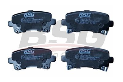 BSG65200022 BSG Комплект тормозных колодок, дисковый тормоз