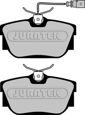 JCP1482 JURATEK Комплект тормозных колодок, дисковый тормоз