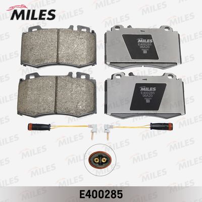 E400285 MILES Комплект тормозных колодок, дисковый тормоз