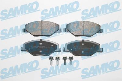 5SP1795 SAMKO Комплект тормозных колодок, дисковый тормоз