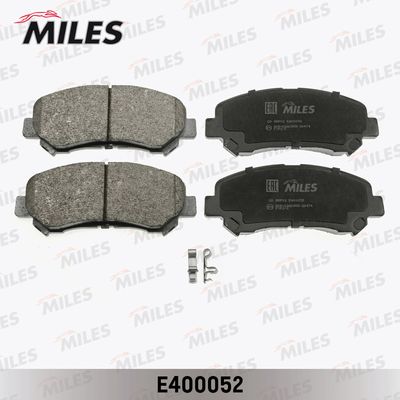E400052 MILES Комплект тормозных колодок, дисковый тормоз