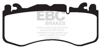 DP42174R EBC Brakes Комплект тормозных колодок, дисковый тормоз